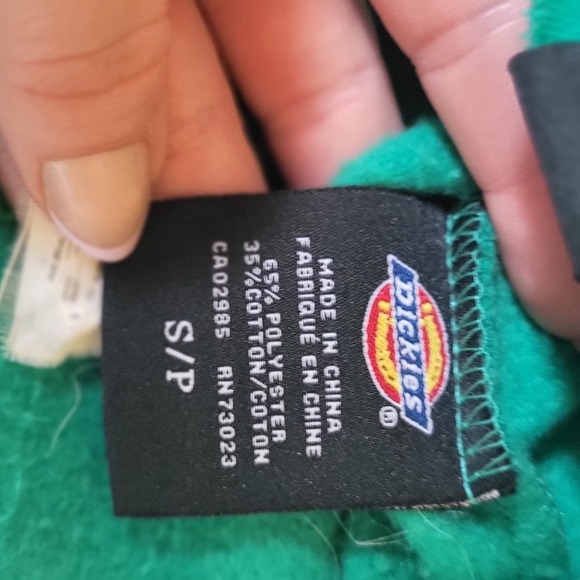 Dickies cropped hoodie size small - Picture 3 of 4